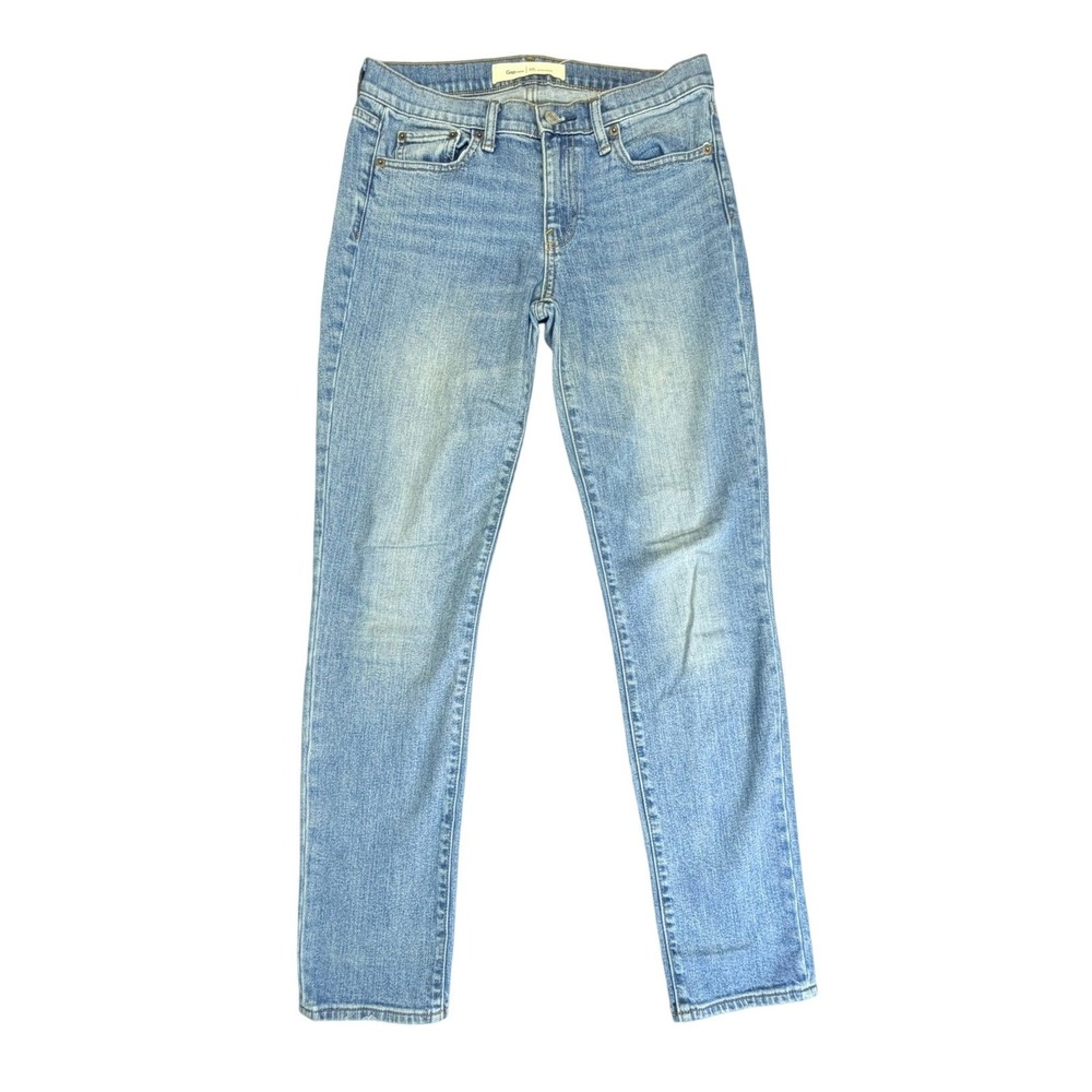 Gap Jeans Womens 27 Regular Blue Real Straight 1969 Light Wash Denim‎
